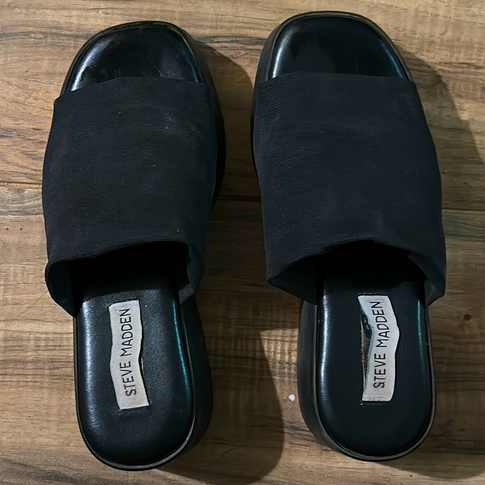 steve madden platform sandals!!! - Picture 1 of 2